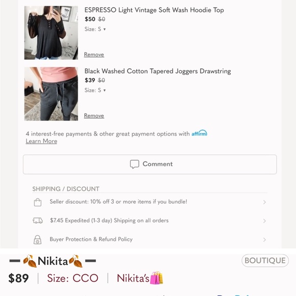 Soft Wash Hoodie Top - Picture 16 of 16